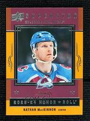 Nathan MacKinnon [Gold Rainbow] #HR-23 Hockey Cards 2023 Upper Deck Honor Roll Prices