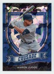 Aaron Judge [Blue Ice] #13 Baseball Cards 2021 Panini Chronicles Crusade Prices