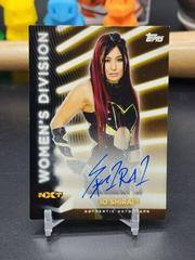 Io Shirai [Black] #A-IS Wrestling Cards 2021 Topps WWE Women's Division Autographs Prices