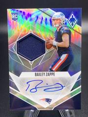Bailey Zappe Football Cards 2022 Panini Phoenix RPS Rookie Auto Jersey Prices