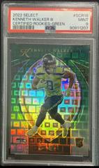 Kenneth Walker III [Green] #SCR-16 Football Cards 2022 Panini Select Certified Rookies Prices