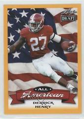 Derrick Henry [Gold] #AA-05 Football Cards 2016 Leaf Draft All American Prices