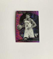 Giannis Antetokounmpo [Purple Scope] #98 Basketball Cards 2022 Panini Flux Titan Prices