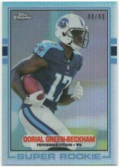 Dorial Green Beckham [Refractor] #89-DG Football Cards 2015 Topps Chrome 1989 Super Rookie Prices