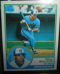 Paul Molitor Baseball Cards 1983 Topps Prices