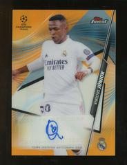 Vinicius Junior [Orange Refractor] Soccer Cards 2020 Topps Finest UEFA Champions League Autographs Prices