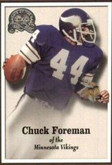 Chuck Foreman #42 Football Cards 2000 Fleer Greats of the Game Prices
