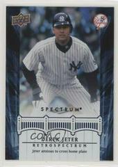 Derek Jeter #DJ36 Baseball Cards 2008 Upper Deck Spectrum Jeter Retrospectrum Prices