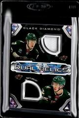 Kirill Kaprizov / Matt Boldy #DMDR-BK Hockey Cards 2023 Upper Deck Black Diamond Mine Dual Relic Prices