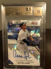 Aaron Judge [Atomic Refractor] #B17-AJ Baseball Cards 2017 Bowman's Best of Autograph Prices