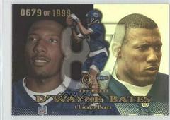 D'Wayne Bates #164 Football Cards 1999 Flair Showcase Prices