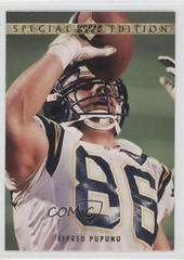 Alfred Pupunu [Gold] #SE86 Football Cards 1995 Upper Deck Special Edition Prices