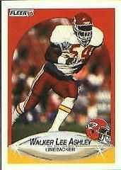 Walker Lee Ashley #198 Football Cards 1990 Fleer Prices
