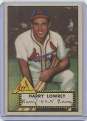 Harry Lowrey Baseball Cards 1952 Topps Prices