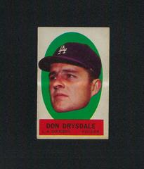 Don Drysdale [Instruction Back] Baseball Cards 1963 Topps Peel Offs Prices