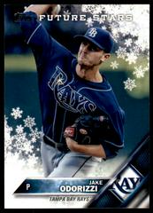 Jake Odorizzi [Metallic Snowflake] Baseball Cards 2016 Topps Holiday Prices