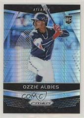Ozzie Albies [Hyper] Baseball Cards 2018 Panini Chronicles Prizm Prices