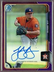 J.D. Davis [Purple Refractor] Baseball Cards 2015 Bowman Chrome Autograph Prospect Prices