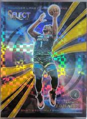 Anthony Edwards [Gold] Basketball Cards 2022 Panini Select Thunder Lane Prices