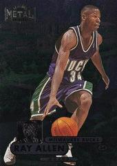 Ray Allen Basketball Cards 1997 Metal Universe Championship Prices