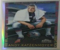 Andy Katzenmoyer [Refractor] #163 Football Cards 1999 Topps Chrome Prices