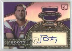 John David Booty [Jersey Autograph Refractor] #143 Football Cards 2008 Bowman Sterling Prices