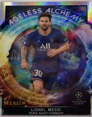 Lionel Messi Soccer Cards 2021 Topps Merlin Chrome UEFA Ageless Alchemy Prices