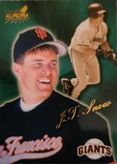 J.T. Snow Baseball Cards 1999 Pacific Aurora Prices