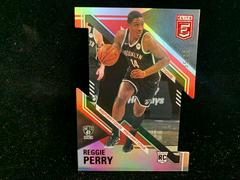 Reggie Perry [Aspirations] #106 Basketball Cards 2020 Panini Donruss Elite Prices
