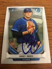 Cody Reed Baseball Cards 2014 Bowman Chrome Autograph Prospects Prices