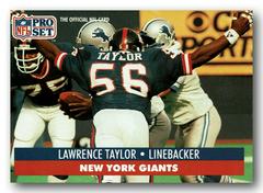 Lawrence Taylor Football Cards 1991 Pro Set Prices