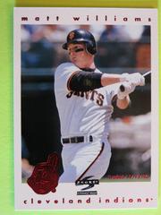 Matt Williams #1 Baseball Cards 1997 Score Team Collection Prices