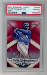 Vinnie Pasquantino [Red] #BSR-36 Baseball Cards 2023 Bowman Sterling Prices