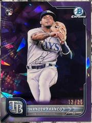 Wander Franco [SP Variation Sapphire Purple] #10 Baseball Cards 2022 Bowman Chrome Prices
