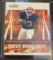 Marshawn Lynch Football Cards 2007 Panini Score Hot Rookie Prices