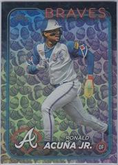 Ronald Acuna Jr. [Eggs] #1 Baseball Cards 2024 Topps Prices