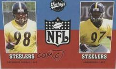 Casey Hampton, Kendrell Bell #272 Football Cards 2001 Upper Deck Vintage Prices
