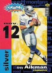 Troy Aikman [Silver] #C7 Football Cards 1995 Collector's Choice Crash the Game Prices