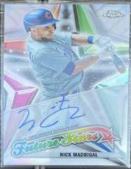 Nick Madrigal Baseball Cards 2022 Topps Chrome Future Stars Autographs Prices