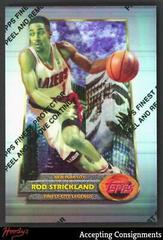Rod Strickland [Refractor] Basketball Cards 1994 Finest Prices