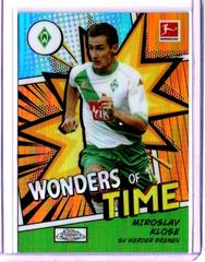 Miroslav Klose [Orange] #WB-MK Soccer Cards 2022 Topps Chrome Bundesliga Wonders of Time Prices