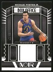 Michael Porter Jr. #BOM-MPJ Basketball Cards 2022 Panini Noir Box Office Memorabilia Prices