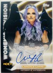 Candice LeRae [Black] Wrestling Cards 2021 Topps WWE Women's Division Autographs Prices