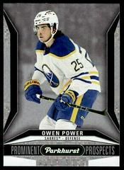 Owen Power Hockey Cards 2022 Parkhurst Prominent Prospects Prices
