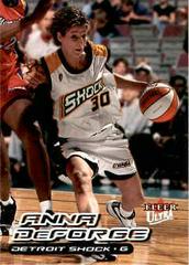 Anna DeForge #4 Basketball Cards 2000 Ultra WNBA Prices