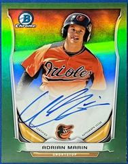 Adrian Marin #AM Baseball Cards 2014 Bowman Chrome Autograph Prospects Prices