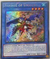 Nekroz of Unicore [1st Edition] YuGiOh The Secret Forces Prices