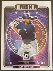 Alex Rodriguez Baseball Cards 2021 Panini Donruss Optic Mythical Prices