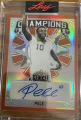 Pele Soccer Cards 2022 Leaf Metal Champions Autographs Prices