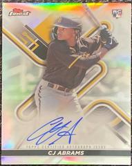 CJ Abrams #FA-CA Baseball Cards 2022 Topps Finest Autographs Prices